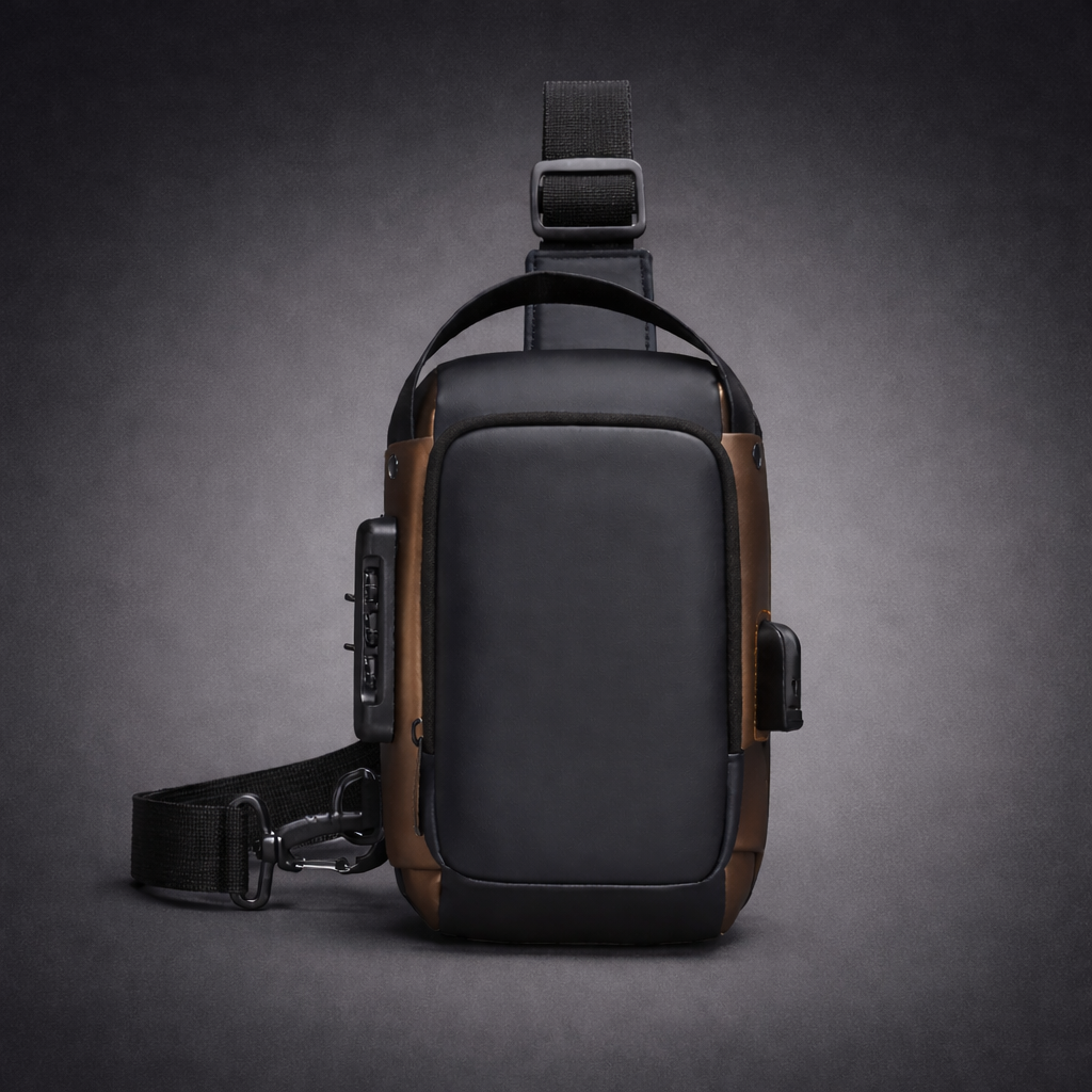 TravelSafe Combination Lock Chest Bag
