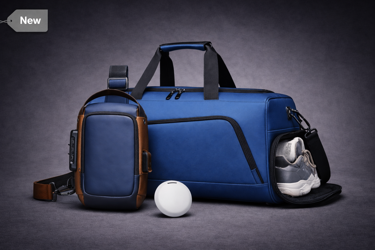 TravelSafe Blue & Leather Bundle